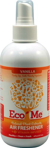 Eco - me Air Freshener + D Vitamin - infused Vanillla 8 Fl Oz
