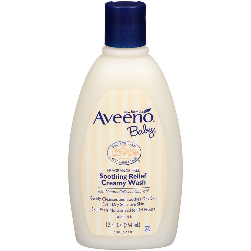 Aveeno Baby Soothing Relief Creamy Wash 12 fl oz Vitacost