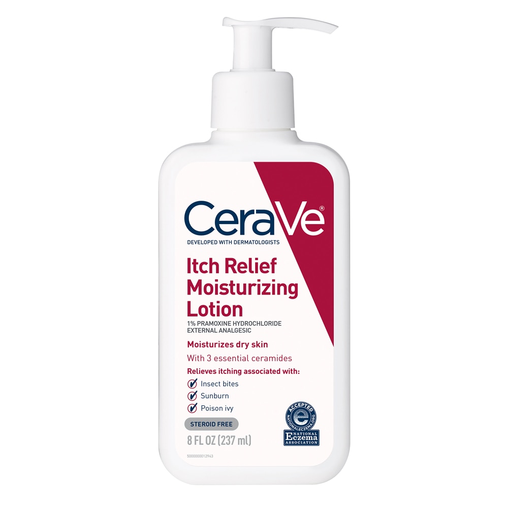 CeraVe Itch Relief Moisturizing Lotion for Dry and Itchy Skin 8 fl