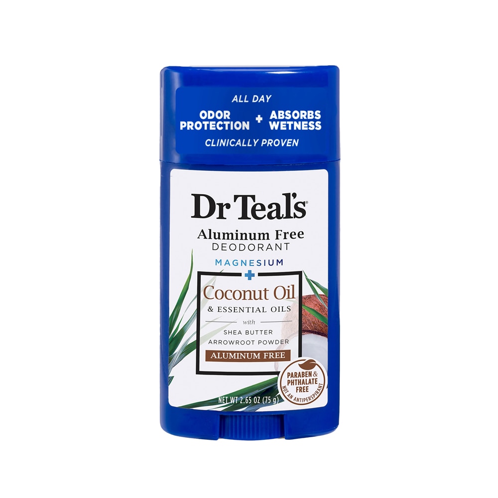 Dr Teal #39 s Aluminum Free Deodorant Coconut Oil 2 65 oz Vitacost Dr Teal #39 s Aluminum Free Deodorant Coconut Oil 2 65 oz Vitacost