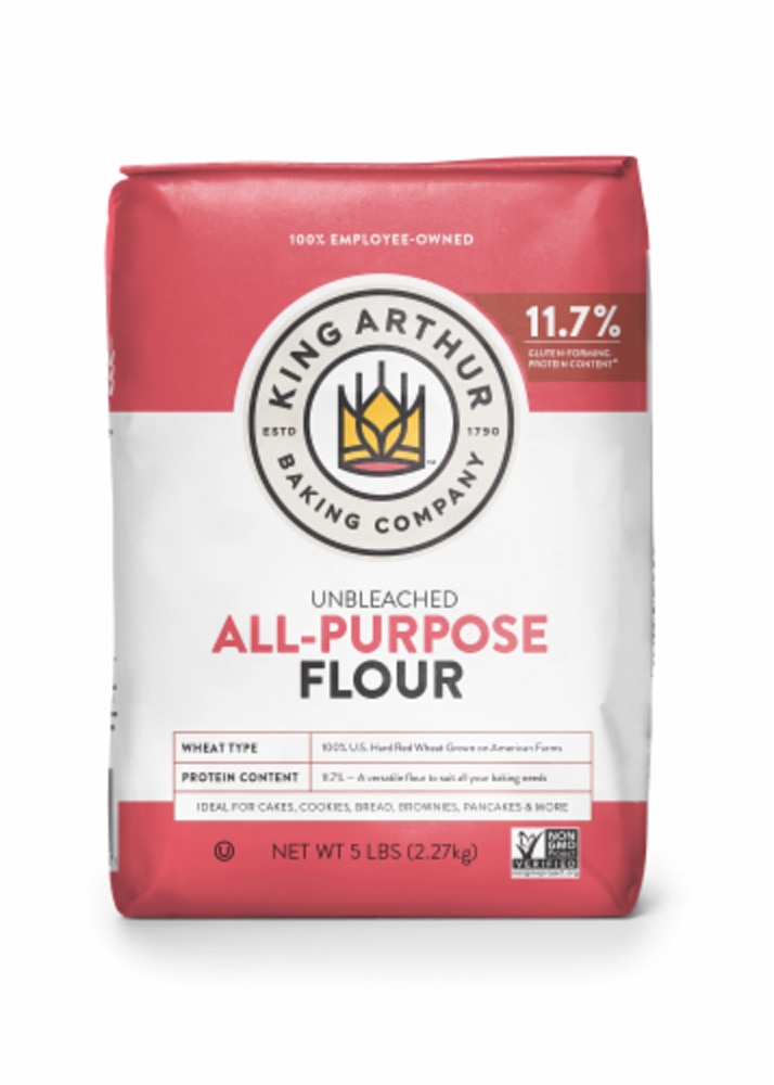 King Arthur Baking Company Unbleached All Purpose Flour 5 lbs Vitacost