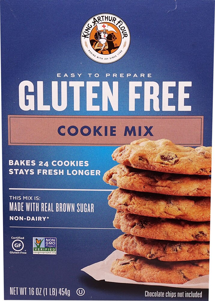 King Arthur Flour Cookie Mix Gluten Free Brown Sugar Base 16 oz
