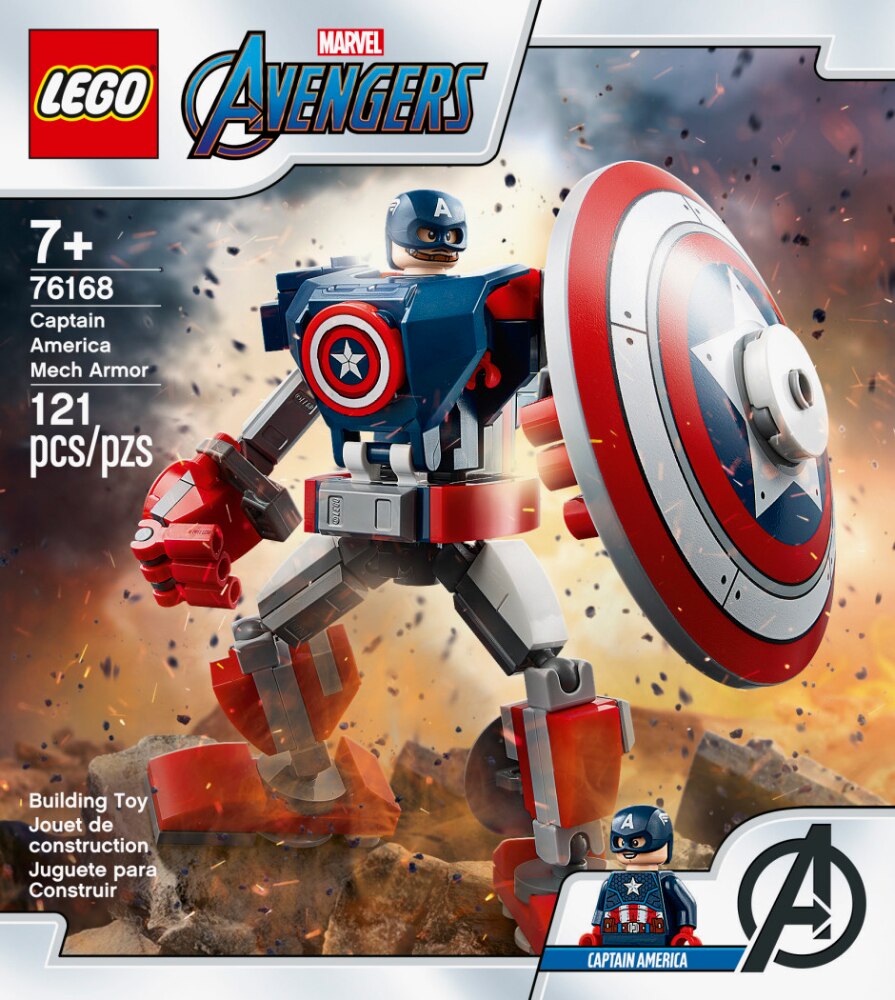 marvel mech captain america