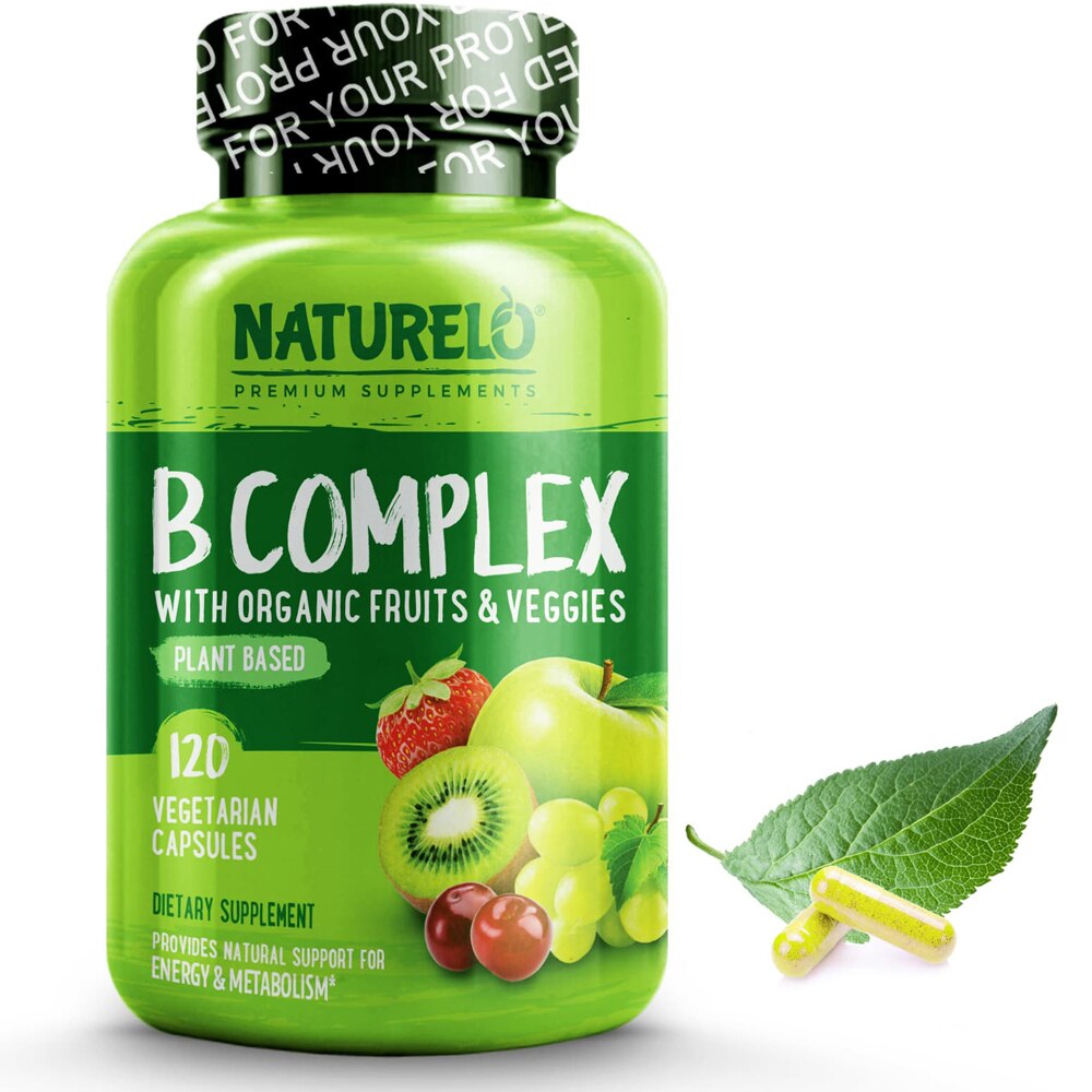 NATURELO B Complex 120 Vegetarian Capsules Vitacost