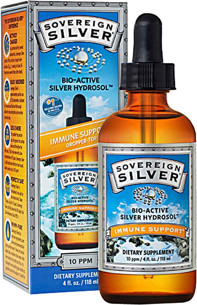 Natural Immunogenics Sovereign Silver® BioActive Silver Hydrosol™ 4