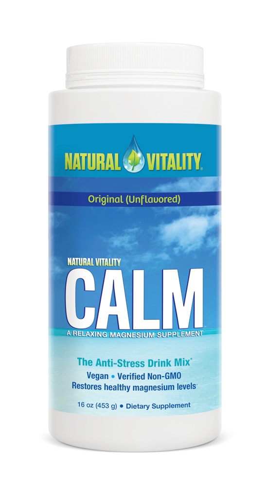 Natural Vitality Natural Magnesium Calm 16 oz Vitacost