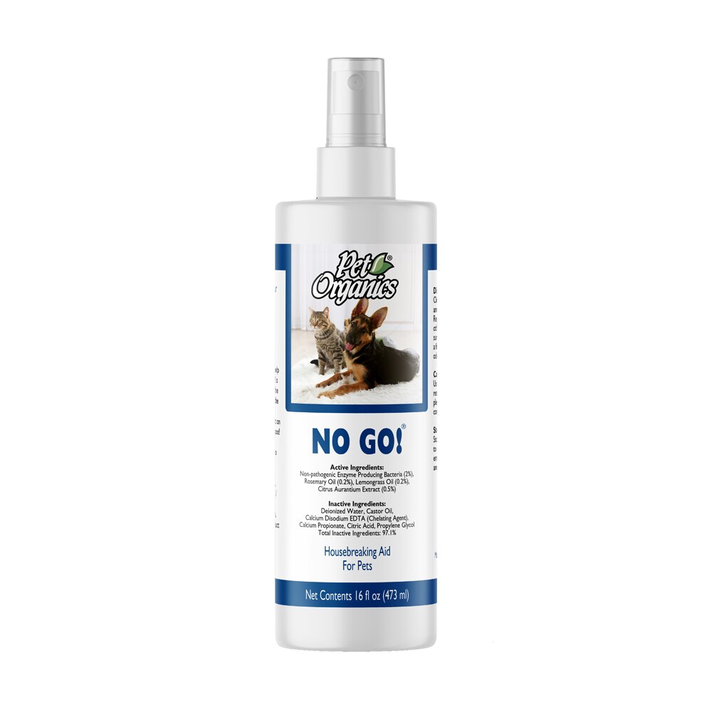 Pet Organics No Go Spray Housebreaking Aid for Cats & Dogs 16 fl oz