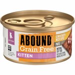 Abound Grain Free Pate Wet Kitten Food Chicken Recipe
