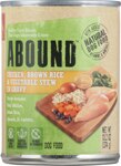 Abound Natural Dog Food Chicken Brown Rice & Vegetable