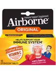 Airborne Effervescent Tablets Very Berry Vitamin C & E Zinc Immune Support