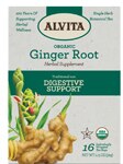 Alvita Organic Ginger Root Digestive Support