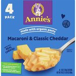 Annie's Homegrown Macaroni & Cheese Classic Cheddar