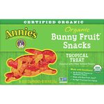 Annie's Homegrown Organic Bunny Fruit Snacks Tropical Treat
