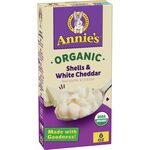 Annie's Homegrown Organic Shells and White Cheddar