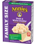 Annie's Homegrown Shells & White Cheddar Family Size