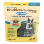 Ark Naturals Breath-Less Brushless Toothpaste Dental Chew Small ZSize 8-20 lbs