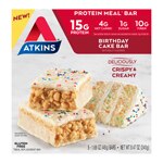 Atkins Protein Meal Bar Birthday Cake