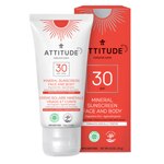 Attitude Mineral Face & Body Sunscreen SPF 30 Unscented