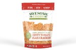 Awesome Foods Flax Crackers Gluten Free Zesty Tomato
