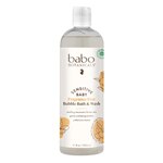 Babo Botanicals Sensitive Baby Bubble Bath Wash & Shampoo Fragrance Free