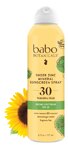 Babo Botanicals Sheer Zinc Sunscreen For Extra Sensitive Skin SPF 30 Fragrance Free