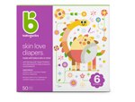 Babyganics Skin Love Diapers, Size 6