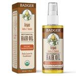Badger Argan Botanical Hair Oil - For Dry & Damaged Hair