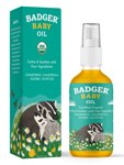 Badger Chamomile & Calendula Calming Baby Oil