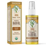 Badger Jojoba Rosemary & Tea Tree Herbal Hair Oil
