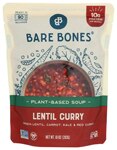 Bare Bones Plant Based Soup Lentil Curry