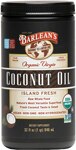 Barlean's Organic Virgin Coconut Oil Island Fresh
