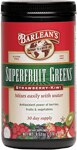 Barlean's Superfruit Greens Powder Formula Strawberry Kiwi