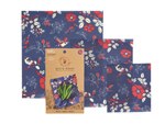 Bee's Wrap Assorted Wraps Botanical Blue