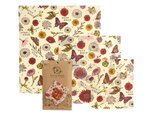 Bee's Wrap Assorted Wraps Vegan Meadow Magic
