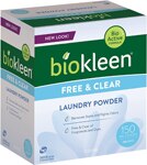 Biokleen Free And Clear Laundry Powder HE Fragrance Free