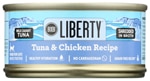 Bixbi Liberty Wet Cat Food Shredded In Broth Tuna & Chicken Recipe