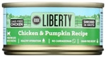 Bixbi Liberty Wet Cat Food Shredded in Broth Grain Free Chicken & Pumpkin Recipe