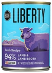 Bixbi Liberty Wet Dog Food 94% Lamb & Lamb Broth Grain Free Lamb Recipe