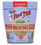 Bob's Red Mill Organic Rolled Oats Gluten Free - Quick Cooking