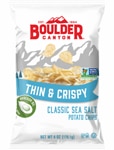 Boulder Canyon Avocado Oil Thin & Crispy Potato Chips Classic Sea Salt