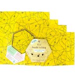 Buzzee Reusable Food Wraps 4-Pack Busy Bees