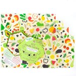 Buzzee Reusable Food Wraps 4-Pack Harvest