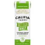 Califia Farms Unsweetened Better Half Almond Milk Half and Half