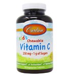 Carlson Kids Chewable Vitamin C Tangerine