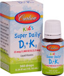 Carlson Kid's Super Daily® D3 plus K2