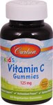 Carlson Kid's Vitamin C Gummies Natural Orange