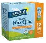 Carrington Farms Organic Flax Chia Paks Gluten Free