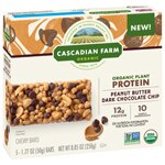 Cascadian Farm Organic Protein Chewy Bars Peanut Butter Chocolate Chip