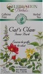 Celebration Herbals Herbal Tea Caffeine Free Cat's Claw Inner Bark