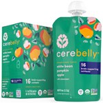 Cerebelly Organic Baby Food Purees White Bean Pumpkin Apple